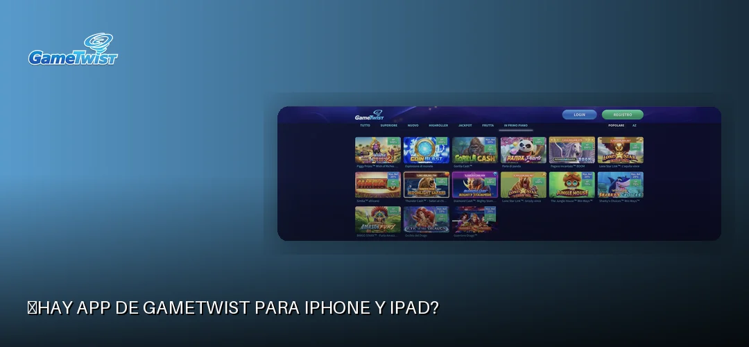 Gametwist promotional banner