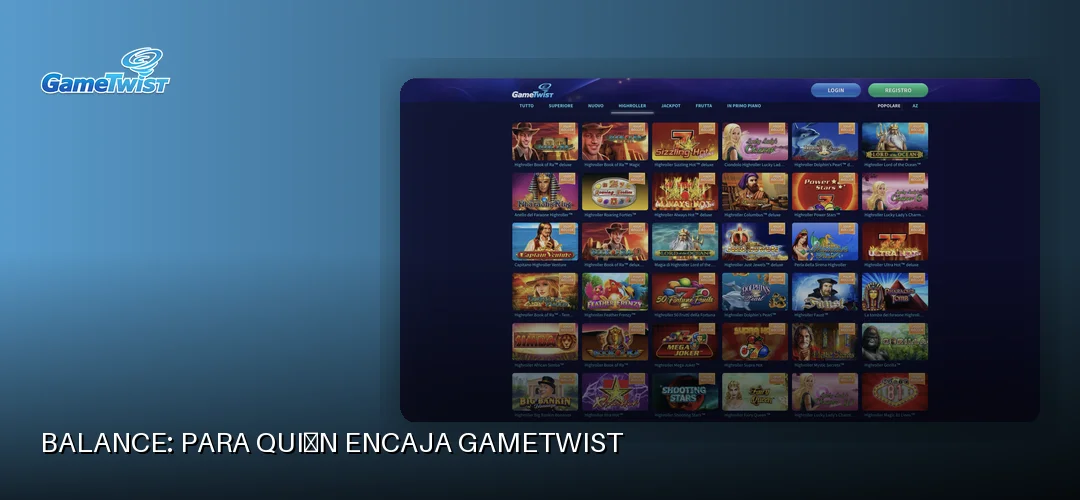 Gametwist promotional banner