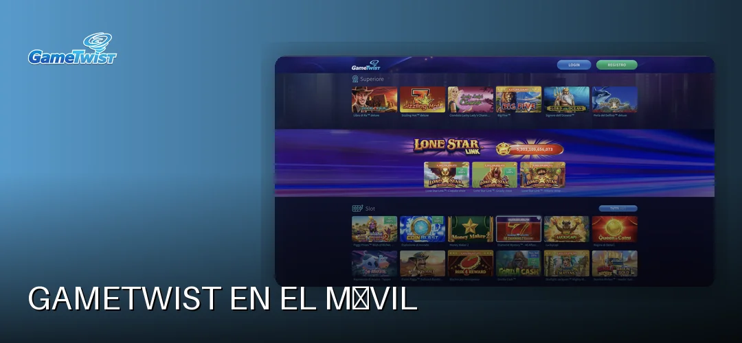 Gametwist promotional banner