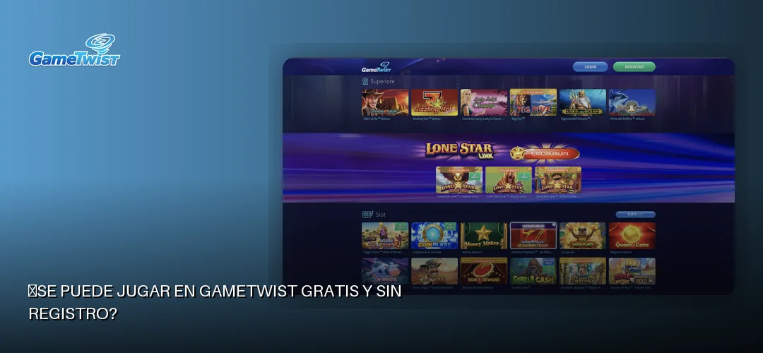 Gametwist promotional banner